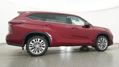 2026 Toyota Highlander Hybrid Hybrid Platinum