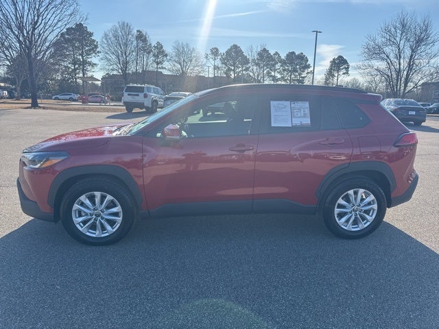 Certified 2024 Toyota Corolla Cross LE with VIN 7MUCAAAG1RV075477 for sale in Northfield, Minnesota