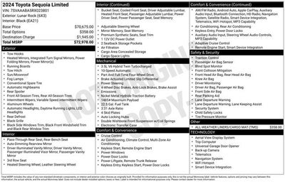 2024 Toyota Sequoia Limited