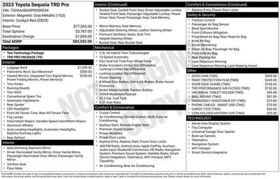 2023 Toyota Sequoia TRD Pro