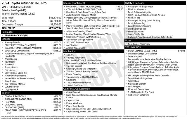 2024 Toyota 4Runner TRD Pro