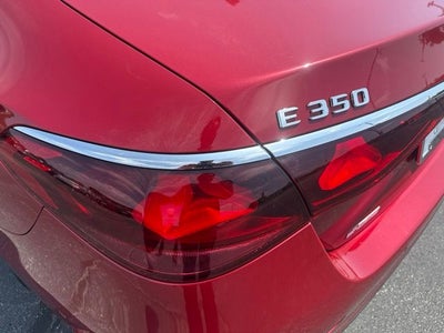2025 Mercedes-Benz E-Class E 350