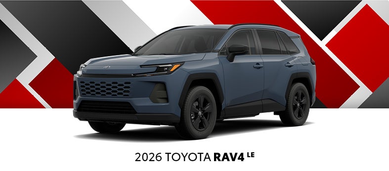 New 2026 Toyota RAV4 LE
